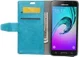 Samsung Galaxy J3 (2016) Portemonnee Hoesje Blauw afbeelding 1