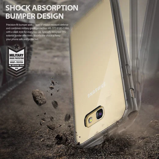 Ringke Fusion Samsung Galaxy A5 2017 Hoesje Doorzichtig Clear afbeelding 6