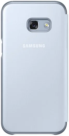 Samsung Galaxy A3 (2017) Neon Flip Cover Blauw afbeelding 4