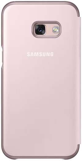 Samsung Galaxy A3 (2017) Neon Flip Cover Roze afbeelding 4