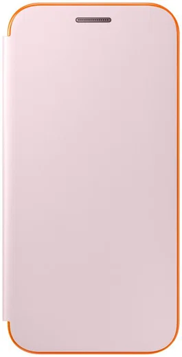 Samsung Galaxy A3 (2017) Neon Flip Cover Roze afbeelding 3