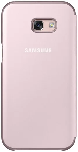 Samsung Galaxy A5 (2017) Neon Flip Cover Roze afbeelding 4