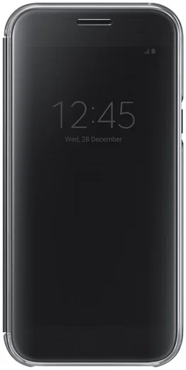 Samsung Galaxy A5 (2017) Clear View Cover Zwart afbeelding 1
