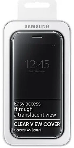 Samsung Galaxy A5 (2017) Clear View Cover Zwart afbeelding 7
