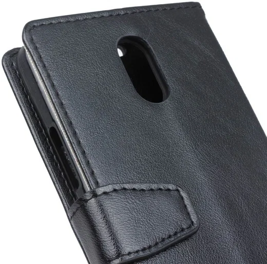 Samsung Galaxy J3 (2017) Portemonnee Hoesje Lychee Zwart afbeelding 4