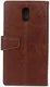 Samsung Galaxy J3 (2017) Portemonnee Hoesje Lychee Bruin afbeelding 3