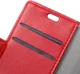 Samsung Galaxy J3 (2017) Portemonnee Hoesje Lychee Rood afbeelding 4