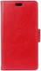 Samsung Galaxy J3 (2017) Portemonnee Hoesje Lychee Rood afbeelding 2