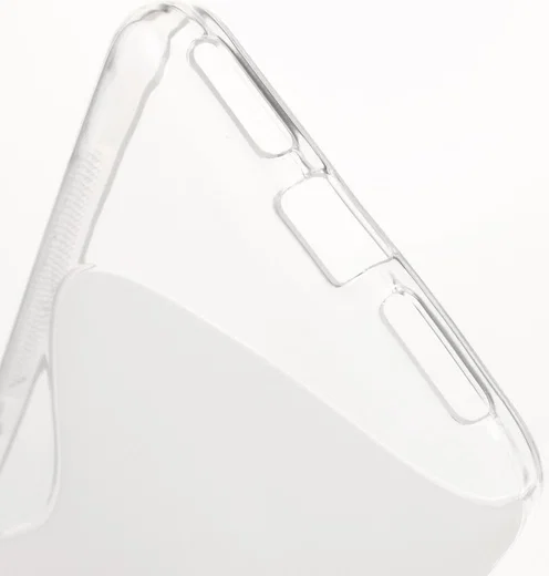 Huawei Y6 II Compact S-Shape TPU Hoesje Transparant afbeelding 3
