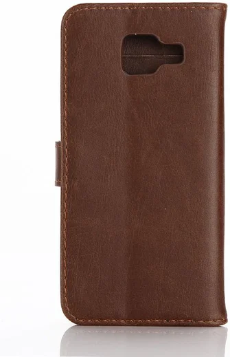 Samsung Galaxy A3 2017 Book Cover Brown afbeelding 3