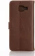 Samsung Galaxy A3 2017 Book Cover Brown afbeelding 3