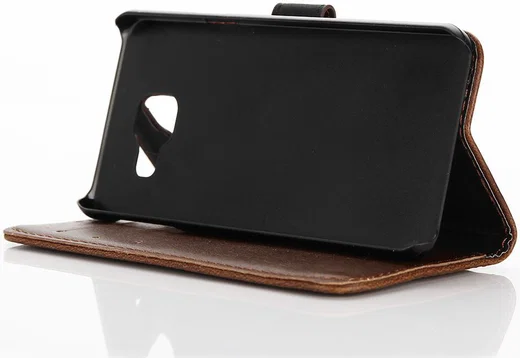 Samsung Galaxy A3 2017 Book Cover Brown afbeelding 5