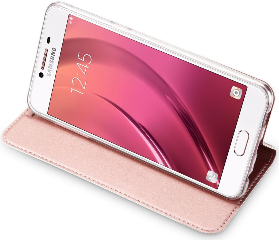 Dux Ducis Samsung Galaxy A5 (2017) Bookcase Hoesje Roze afbeelding 2