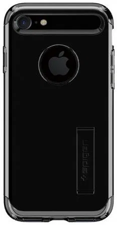 Spigen Slim Armor Hoesje Apple iPhone 7 Jet Black afbeelding 2