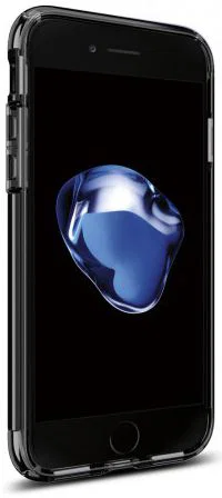 Spigen Slim Armor Hoesje Apple iPhone 7 Jet Black afbeelding 3