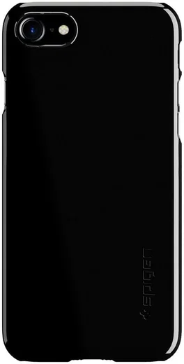 Spigen Thin Fit Case Apple iPhone 7 / 8 Jet Black afbeelding 2