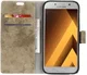 Samsung Galaxy A5 (2017) Retro Portemonnee Hoesje Khaki afbeelding 1