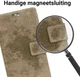 Samsung Galaxy A5 (2017) Retro Portemonnee Hoesje Khaki afbeelding 3