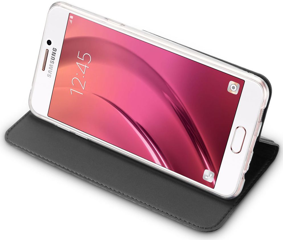 Dux Ducis Samsung Galaxy A3 (2017) Bookcase Hoesje Zwart afbeelding 2
