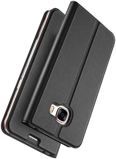 Dux Ducis Samsung Galaxy A3 (2017) Bookcase Hoesje Zwart afbeelding 6