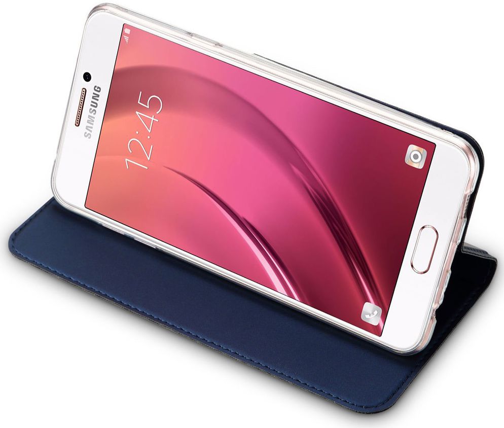 Dux Ducis Samsung Galaxy A3 (2017) Bookcase Hoesje Blauw afbeelding 2