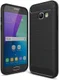 Samsung Galaxy A3 (2017) Geborsteld TPU Hoesje Zwart afbeelding 1