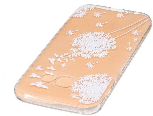 Samsung Galaxy A3 (2017) TPU Hoesje Paardebloem afbeelding 3