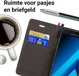 Samsung Galaxy Galaxy A3 (2017) Denim Portemonnee Hoesje Zwart afbeelding 4