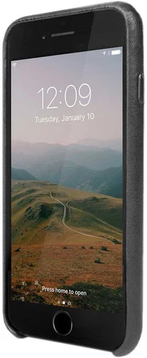 Twelve South RelaxedLeather iPhone 7 / 8 Portemonnee Hoesje Zwart afbeelding 4