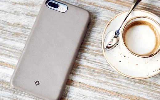 Twelve South RelaxedLeather iPhone 7 / 8 Portemonnee Hoesje Zwart afbeelding 9