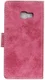 Vintage Samsung Galaxy A3 2017 Bookcase Hoesje Roze afbeelding 8