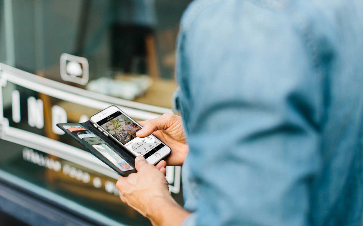 Twelve South BookBook voor iPhone 7 / 8 Zwart afbeelding 2