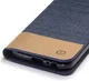 Samsung Galaxy A3 (2017) Linnen Portemonnee Hoesje Grijs afbeelding 5