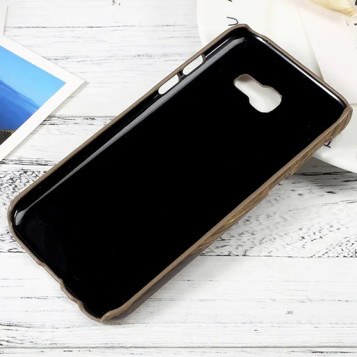 Samsung Galaxy A5 2017 houten textuur backcover hoesje afbeelding 5