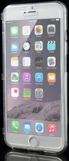 Apple iPhone 6S Plus Touchable Bookcase Transparant afbeelding 2