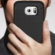 Samsung Galaxy S6 Geborsteld TPU Hoesje Zwart afbeelding 5