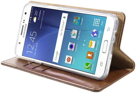 Samsung Galaxy J5 (2016) Mercury Hoesje Bruin afbeelding 8