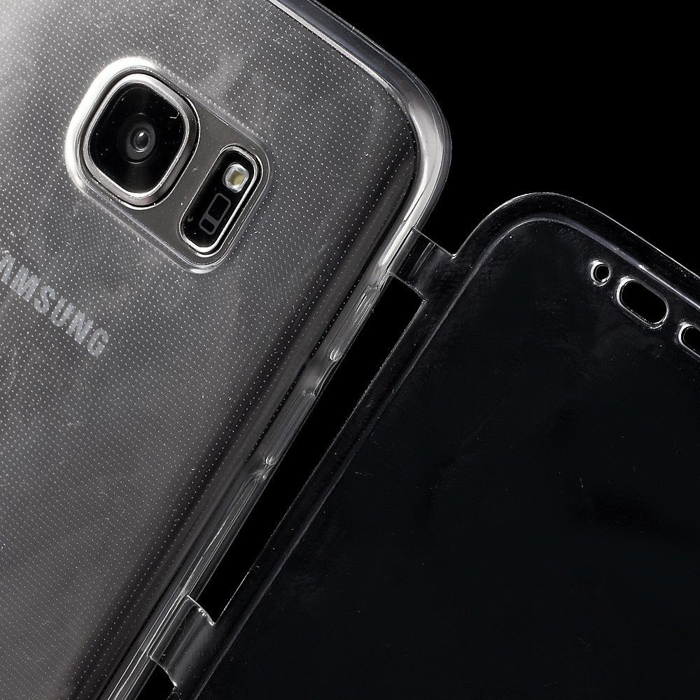 Samsung Galaxy S7 Doorzichtige Bookcase afbeelding 6