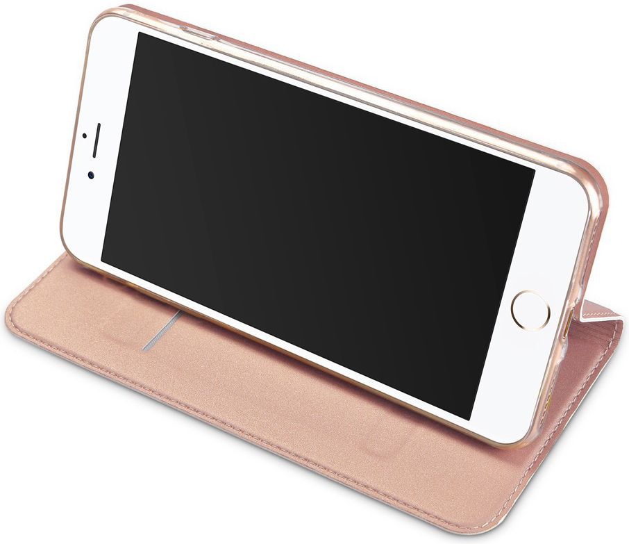 Dux Ducis iPhone 7 Plus / 8 Plus Bookcase Hoesje Roze afbeelding 2