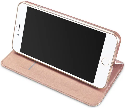 Dux Ducis iPhone 7 Plus / 8 Plus Bookcase Hoesje Roze afbeelding 2