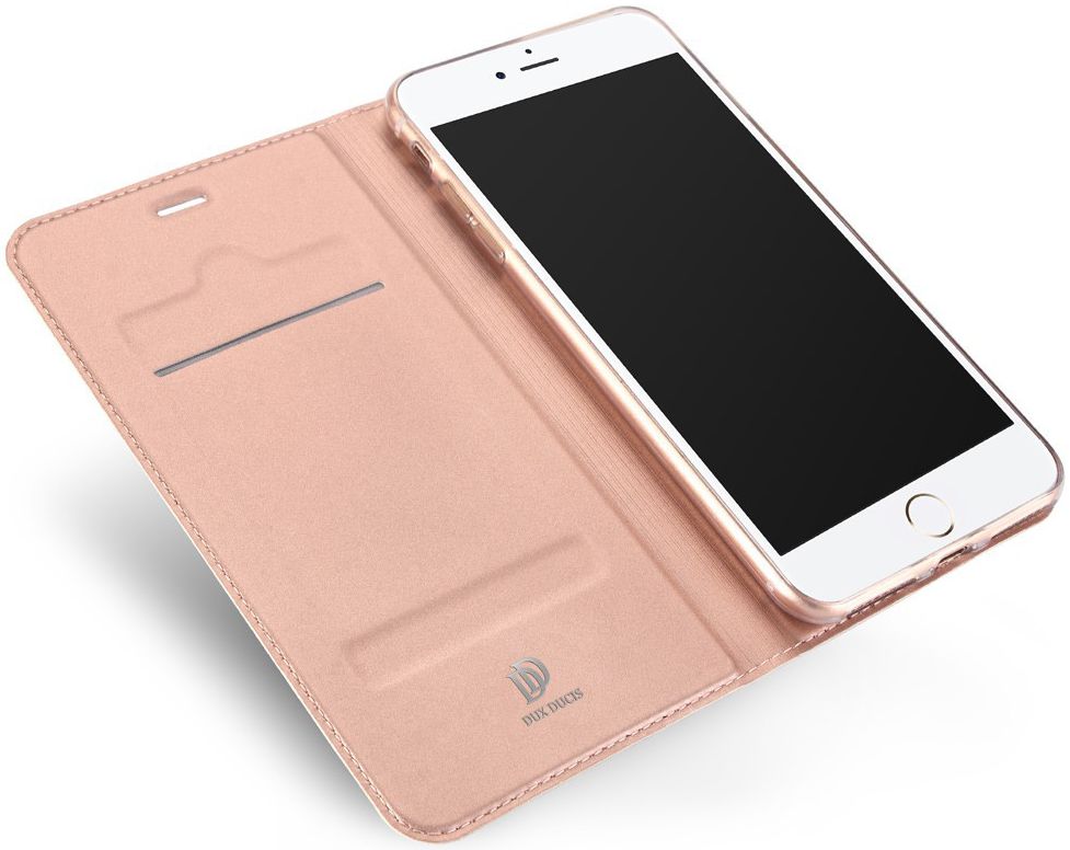 Dux Ducis iPhone 7 Plus / 8 Plus Bookcase Hoesje Roze afbeelding 4
