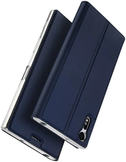 Dux Ducis Sony Xperia XZ / XZs Bookcase Hoesje Blauw afbeelding 6