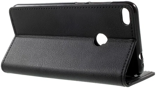 Huawei P8 Lite (2017) Portemonnee Hoesje Zwart afbeelding 6