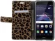 Huawei P8 Lite (2017) Wallet Case met Print Leopard afbeelding 1