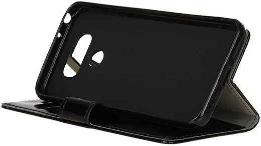 LG G6 Portemonnee Hoesje Zwart afbeelding 3
