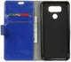 LG G6 Portemonnee Hoesje Blauw afbeelding 7
