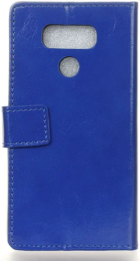 LG G6 Portemonnee Hoesje Blauw afbeelding 4
