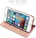 Dux Ducis Apple iPhone 6(S) Bookcase Hoesje Roze Goud afbeelding 7