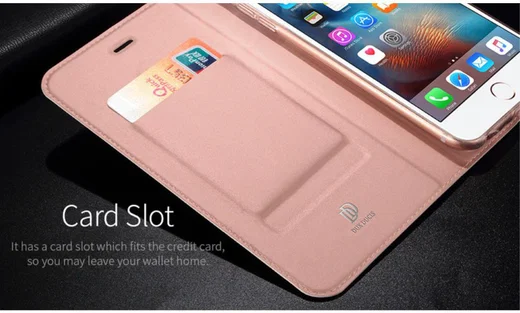 Dux Ducis Apple iPhone 6(S) Bookcase Hoesje Roze Goud afbeelding 10