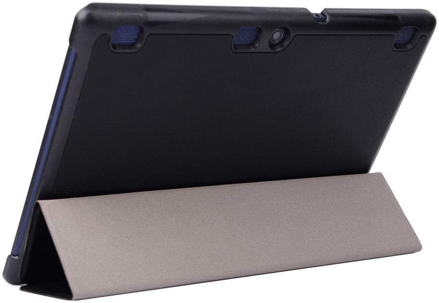 Lenovo Tab 2 A10-70 Tri-Fold Flip Cover Zwart afbeelding 5